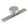 Richelieu 1-9/16 Inch Mushroom Cabinet Knob Brushed Nickel