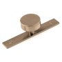 Richelieu 1-9/16 Inch Mushroom Cabinet Knob Champagne Bronze