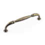 Richelieu 3-3/4 Inch Center to Center Handle Cabinet Pull Burnished Brass