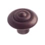 Richelieu 1-1/4 Inch Mushroom Cabinet Knob Hammered Rust