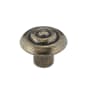 Richelieu 1-1/4 Inch Mushroom Cabinet Knob Burnished Brass