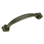 Richelieu 3-3/4 Inch Center to Center Handle Cabinet Pull Antique English