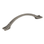 Richelieu 3-3/4 Inch Center to Center Handle Cabinet Pull Pewter