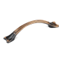 Richelieu 3-3/4 Inch Center to Center Handle Cabinet Pull Antique Copper