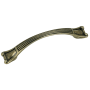 Richelieu 3-3/4 Inch Center to Center Handle Cabinet Pull Antique English