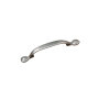Richelieu 3-3/4 Inch Center to Center Handle Cabinet Pull from the Expression Collection Pewter
