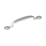 Richelieu 3-3/4 Inch Center to Center Handle Cabinet Pull from the Expression Collection Brushed Nickel