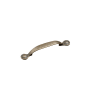 Richelieu 3-3/4 Inch Center to Center Handle Cabinet Pull from the Expression Collection Burnished Brass