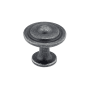 Richelieu 1-1/4 Inch Mushroom Cabinet Knob Antique Iron