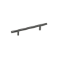 Richelieu 7-9/16 Inch Center to Center Bar Cabinet Pull Matte Black