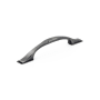 Richelieu 3-3/4 Inch Center to Center Handle Cabinet Pull from the Expression Collection Antique Nickel