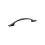 Richelieu 3-3/4 Inch Center to Center Handle Cabinet Pull from the Expression Collection Brushed Oil-Rubbed Bronze