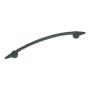 Richelieu 3-3/4 Inch Center to Center Arch Cabinet Pull from the Expression Collection Matte Black