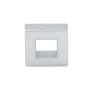 Richelieu 1 Inch Long Finger Cabinet Pull Matte Chrome