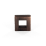 Richelieu 1 Inch Long Finger Cabinet Pull Brushed Oil-Rubbed Bronze