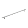 Richelieu Inspiration 16-1/8 Inch Center to Center Bar Cabinet Pull Stainless Steel