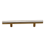 Richelieu Inspiration 16-1/8 Inch Center to Center Bar Cabinet Pull Stainless Steel / Antibacterial
