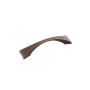 Richelieu 3-3/4 Inch Center to Center Arch Cabinet Pull from the Expression Collection Burnished Brass