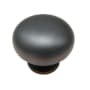 Richelieu 1-1/4 Inch Mushroom Cabinet Knob Brushed Oil-Rubbed Bronze