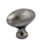 Richelieu 2 Inch Oval Cabinet Knob Antique Nickel