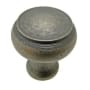 Richelieu Expression 1-3/16 Inch Mushroom Cabinet Knob Pewter
