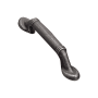 Richelieu 3 Inch Center to Center Handle Cabinet Pull Natural Iron