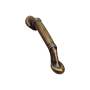 Richelieu 3 Inch Center to Center Handle Cabinet Pull Burnished Brass