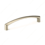 Richelieu 5 Inch (128mm) Center to Center Handle Cabinet Pull from the Expression Collection Brushed Nickel