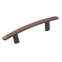 Richelieu 3 Inch Center to Center Bar Cabinet Pull Brushed Oil-Rubbed Bronze