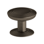 Richelieu 1-9/16 Inch Mushroom Cabinet Knob Honey Bronze