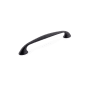 Richelieu 6-5/16 Inch Center to Center Handle Cabinet Pull Matte Black