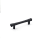 Richelieu 3-3/4 Inch Center to Center Bar Cabinet Pull Matte Black
