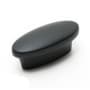 Richelieu 1-3/4 Inch Oval Cabinet Knob Matte Black