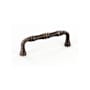 Richelieu 3 Inch Center to Center Handle Cabinet Pull from the Expression Collection Brushed Oil-Rubbed Bronze