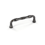 Richelieu 3-3/4 Inch Center to Center Handle Cabinet Pull from the Expression Collection Antique Nickel
