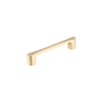 Richelieu 5-1/16 Inch Center to Center Handle Cabinet Pull Satin Brass
