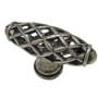 Richelieu Expression Birdcage Cabinet Knob Natural Iron