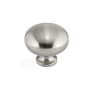 Richelieu 1-1/4 Inch Mushroom Cabinet Knob Brushed Chrome