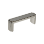 Richelieu 3-3/4 Inch Center to Center Handle Cabinet Pull from the Expression Collection Brushed Nickel