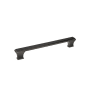 Richelieu 7-1/2 Inch Center to Center Handle Cabinet Pull from the Expression Collection Antique Nickel
