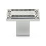 Richelieu Expression 1-11/16 Inch Rectangular Cabinet Knob Polished Nickel