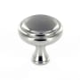 Richelieu 1-1/4 Inch Mushroom Cabinet Knob Polished Nickel