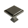 Richelieu Expression 1-1/4 Inch Square Cabinet Knob Nickel
