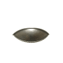 Richelieu 3-3/4 Inch Center to Center Cup Cabinet Pull from the Expression Collection Pewter