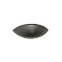 Richelieu 3-3/4 Inch Center to Center Cup Cabinet Pull from the Expression Collection Brushed Oil-Rubbed Bronze