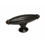 Richelieu 2-9/16 Inch Bar Cabinet Knob Brushed Oil-Rubbed Bronze