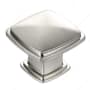 Richelieu 1-1/4 Inch Square Cabinet Knob Satin Nickel
