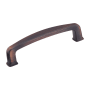 Richelieu 3-3/4 Inch Center to Center Handle Cabinet Pull Brushed Oil-Rubbed Bronze