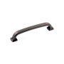 Richelieu 5 Inch Center to Center Handle Cabinet Pull from the Expression Collection Brushed Oil-Rubbed Bronze
