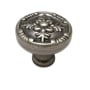 Richelieu 1-1/4 Inch Mushroom Cabinet Knob Pewter